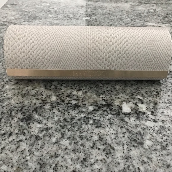 Jimmy Choo Hard Eyeglass Case. - Picture 1 of 4